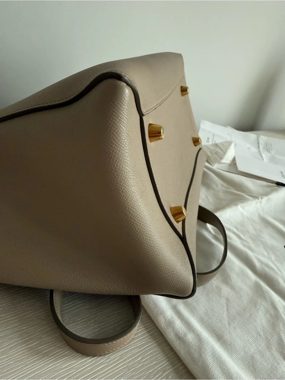 Celine Mini Belt Bag - Light Taupe - Excellent condition w/ tags and receipt
